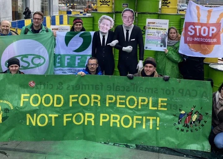 Casi 200 entidades sociales piden frenar la aplicación provisional del acuerdo UE‑Mercosur