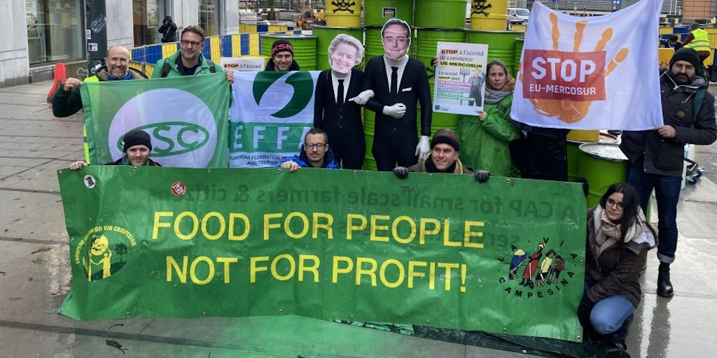 Casi 200 entidades sociales piden frenar la aplicación provisional del acuerdo UE‑Mercosur