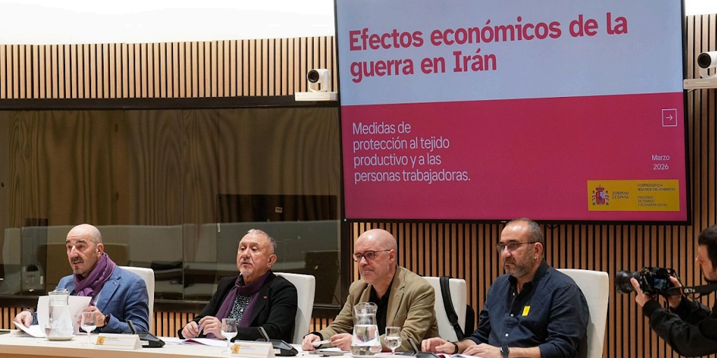 Los sindicatos piden al Gobierno mecanismos de protección social y económica ante la tensión geopolítica
