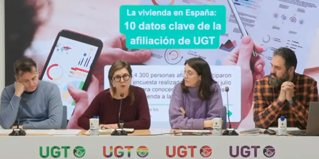 UGT incorpora el derecho a la vivienda digna a su acción sindical y abre oficinas de asesoramiento a su afiliación