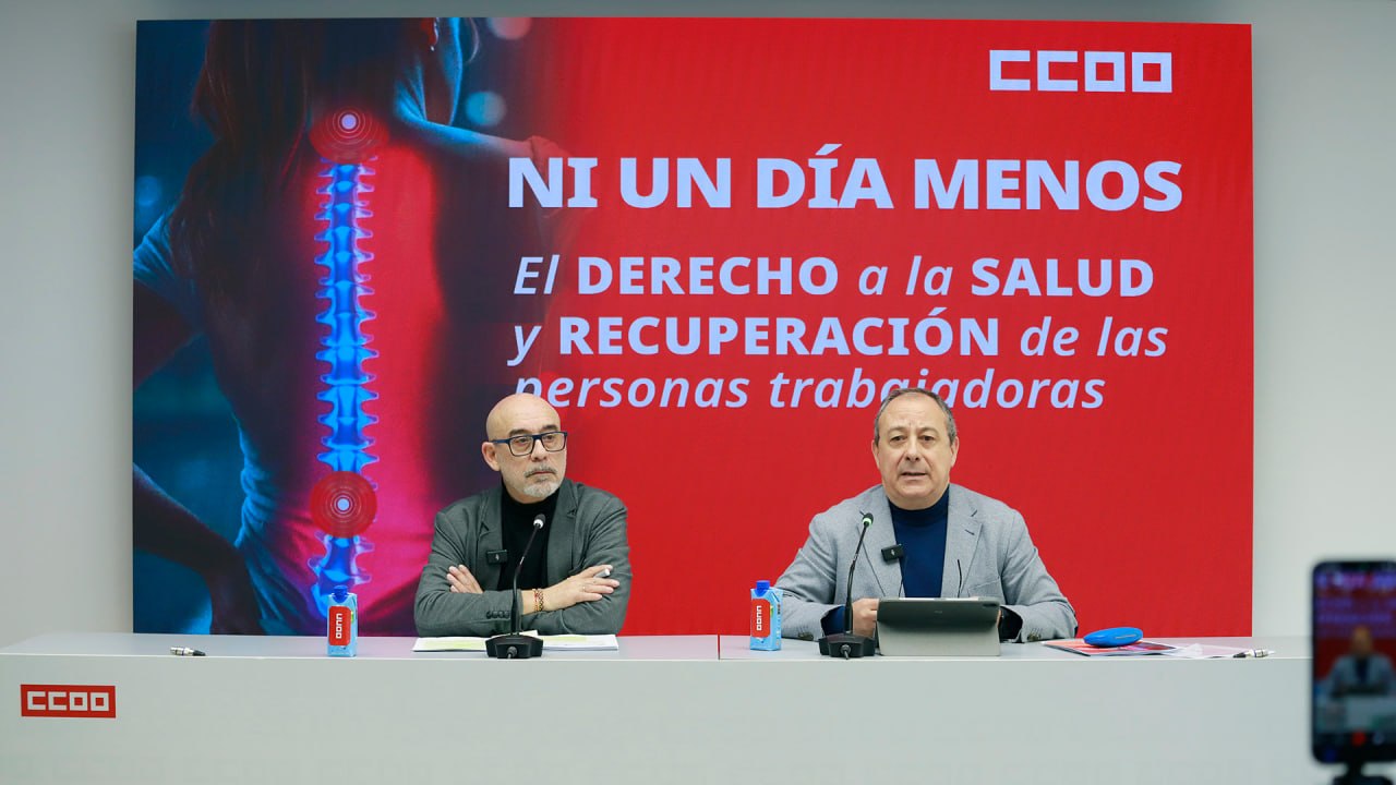 CCOO exige el “control público” de las mutuas para evitar “conflicto de intereses” en el tratamiento de las bajas laborales