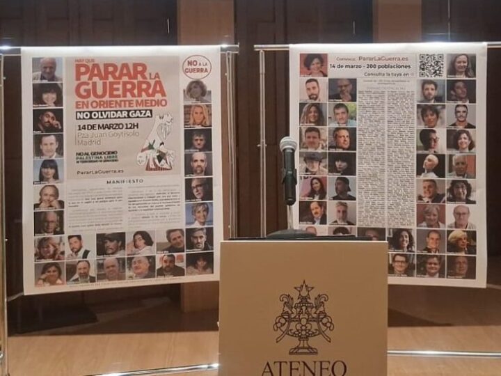 Movilizaciones en más de 150 ciudades para “parar la guerra en Oriente Medio” este 14 de marzo