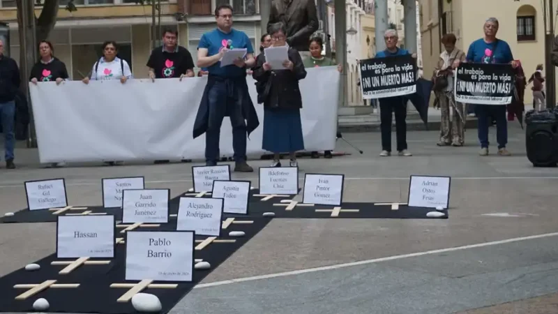 La HOAC de Córdoba rinde homenaje a las víctimas de la siniestralidad laboral y clama por una mayor sensibilización