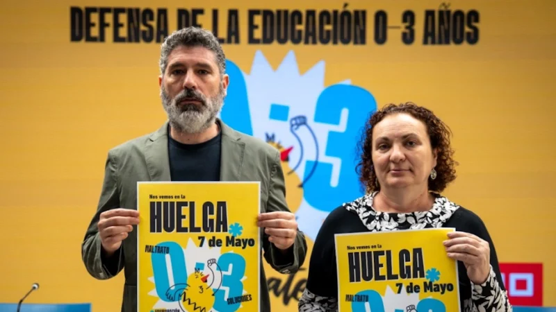Convocada huelga en la Educación Infantil de todo el Estado