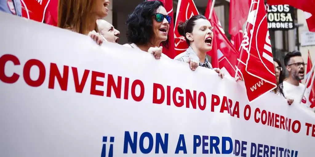 División sindical ante la firma del convenio estatal del textil