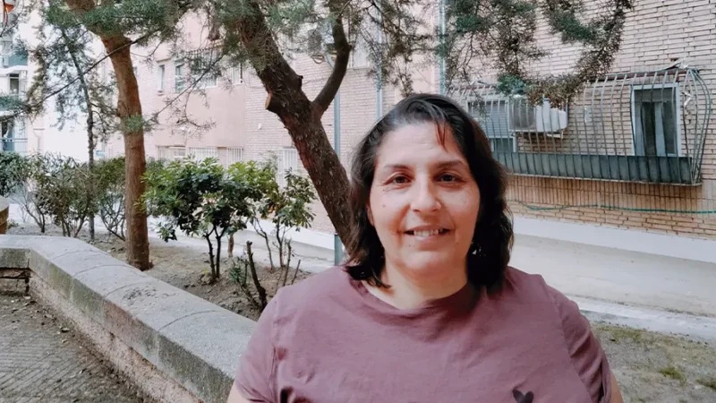 Kika, presidenta en la comunidad de las 60 viviendas en Jaén: «A mí no me importa que sean ocupas, me importa que colaboremos todos»