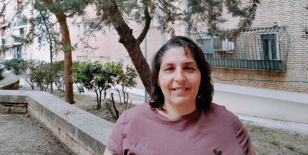 Kika, presidenta en la comunidad de las 60 viviendas en Jaén: «A mí no me importa que sean ocupas, me importa que colaboremos todos»