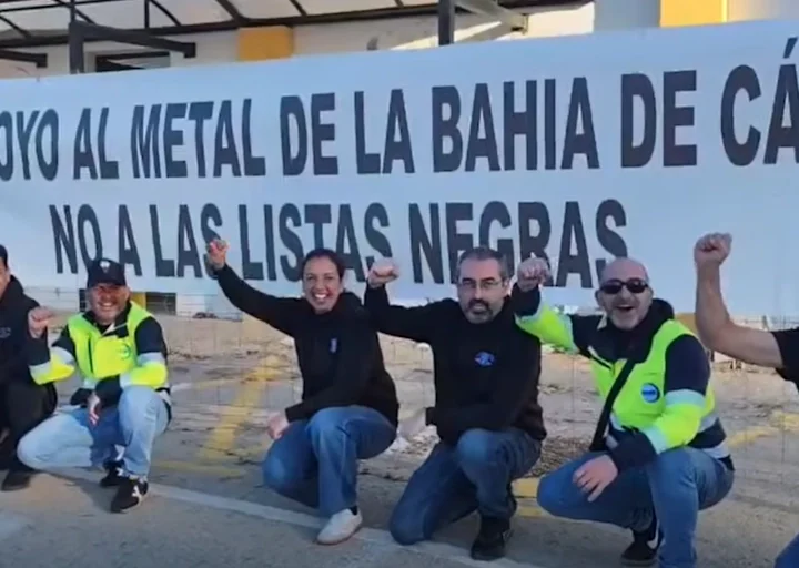 Continúa la protesta contra supuestas “listas negras” en el metal de Cádiz