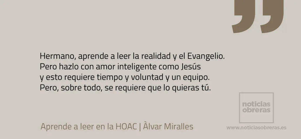 Aprende a leer en la HOAC