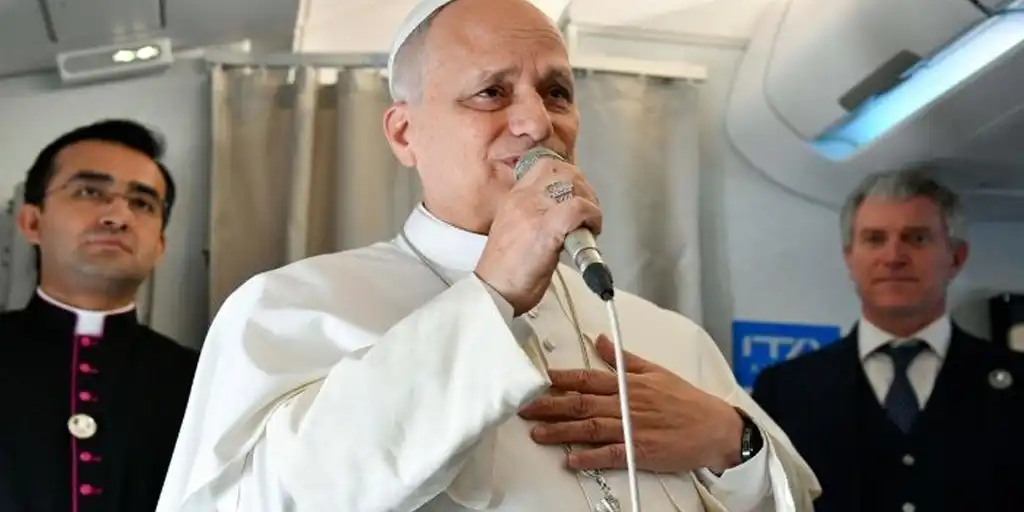 El Papa responde a Trump: “El Evangelio es claro”; “la Iglesia tiene la obligación moral de ir contra la guerra”