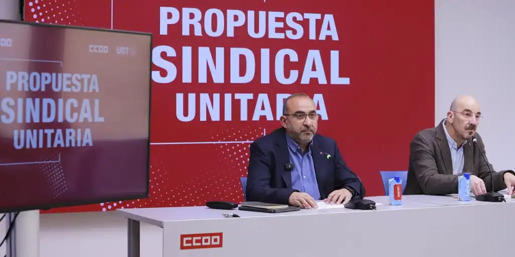 CCOO y UGT quieren reorientar la agenda política con propuestas de mejora de las condiciones de vida y la democracia