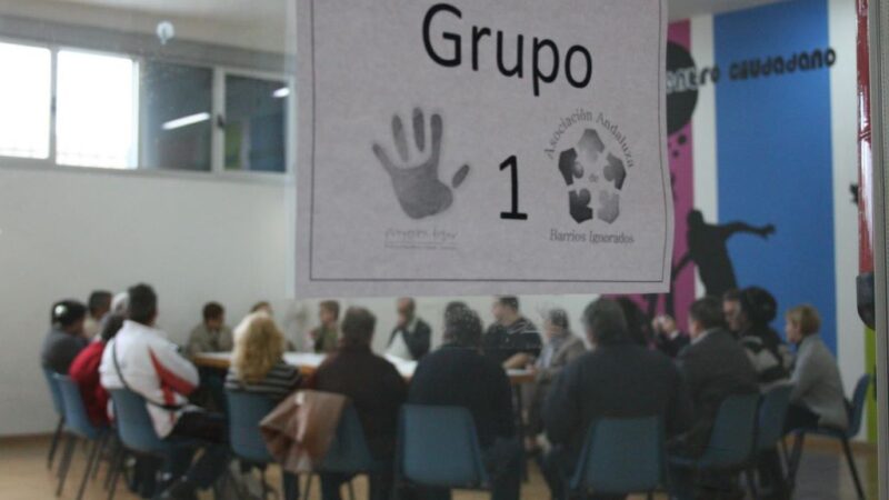 Barrios Ignorados de Andalucía busca que la participación vecinal sea el motor principal de la intervención