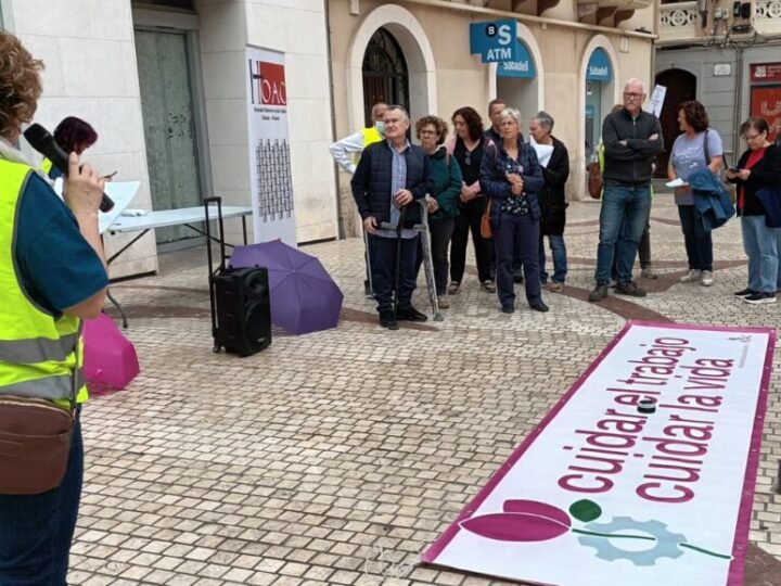 Trabajadoras y trabajadores cristianos de Elche denuncian que “la precariedad mata” y reclaman una “ética del cuidado”