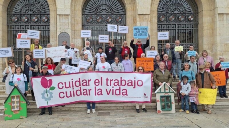 Trabajadoras y trabajadores cristianos llaman en Palencia a “plantarse” ante la precariedad y actuar colectivamente