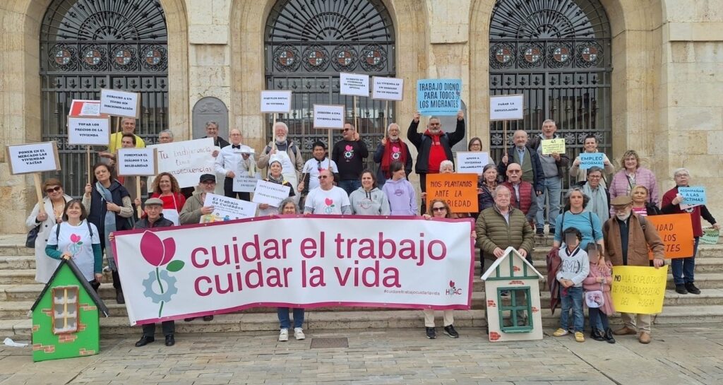 Trabajadoras y trabajadores cristianos llaman en Palencia a “plantarse” ante la precariedad y actuar colectivamente