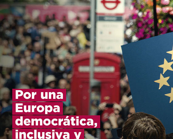 Por una Europa democrática, inclusiva y en paz