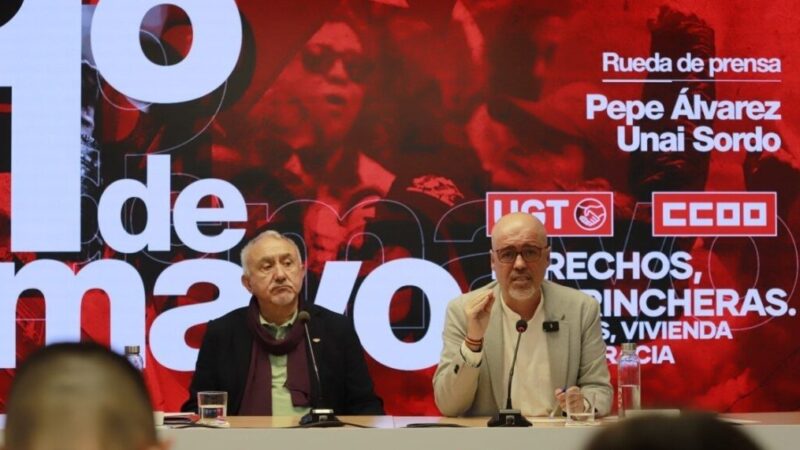 Los líderes sindicales cargan contra el racismo de la derecha y denuncian la ola reaccionaria