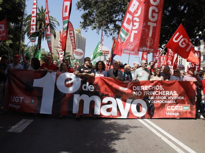 Miles de personas se manifiestan en el Primero de Mayo para exigir salarios dignos y soluciones a la vivienda