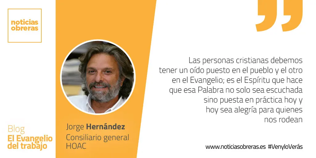 «Yo le pediré al Padre que les dé otro defensor»