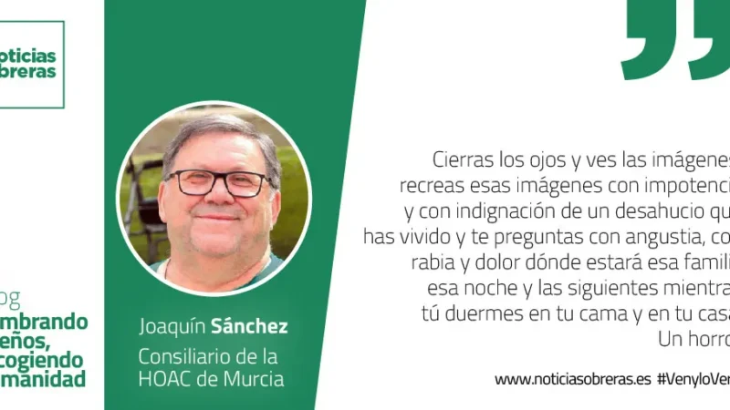 Imágenes de un desahucio