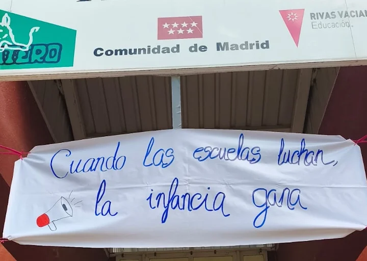 Educadoras de las Escuelas Infanfiles de Madrid protagonizan un encierro ante la falta de interlocución con las administraciones