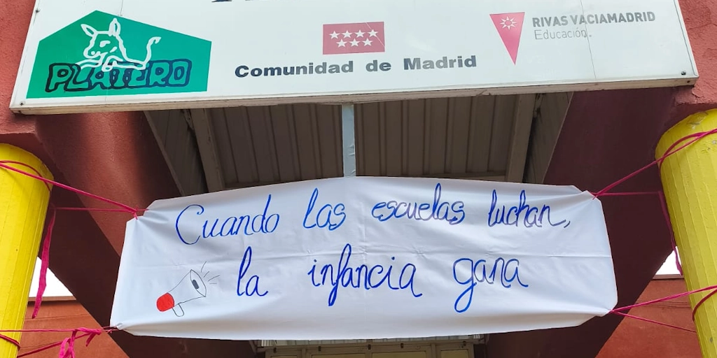 Educadoras de las Escuelas Infanfiles de Madrid protagonizan un encierro ante la falta de interlocución con las administraciones