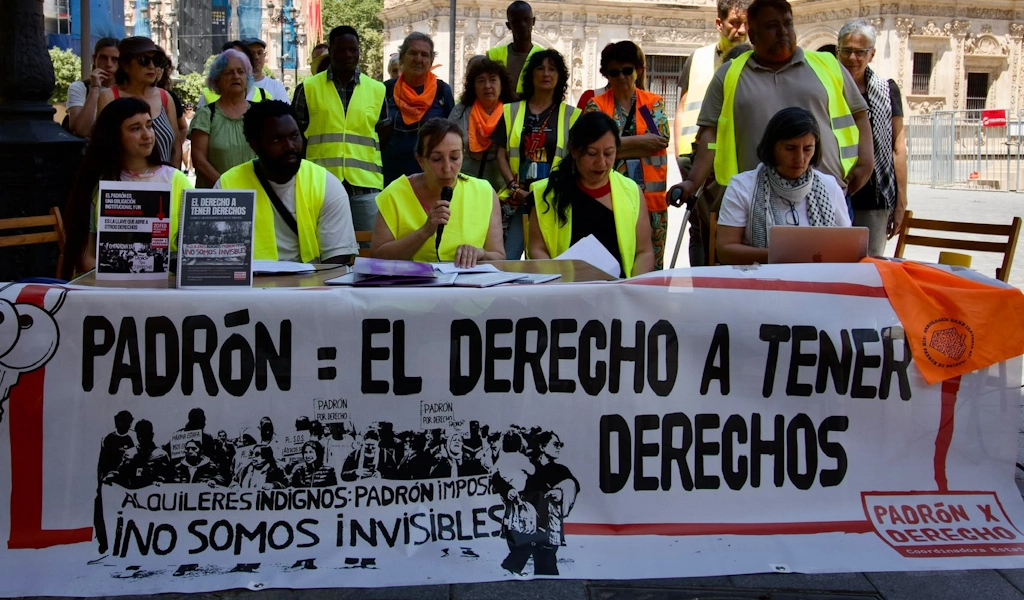 “Padrón por Derecho” denuncia en Sevilla el racismo institucional que vulnera los derechos de las personas migrantes