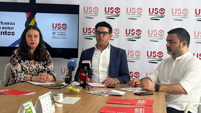USO pide subidas salariales acordes al coste de la vida, un pacto por la vivienda y una reforma fiscal que grave al capital