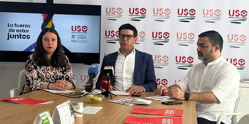 USO pide subidas salariales acordes al coste de la vida, un pacto por la vivienda y una reforma fiscal que grave al capital