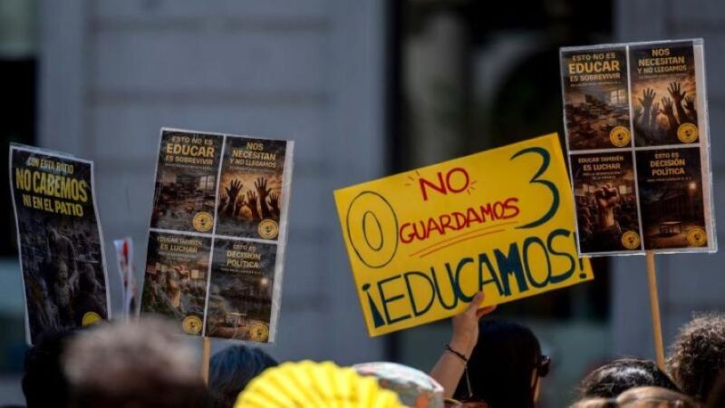 La Plataforma Estatal de Escuelas Infantiles (PEEI) convoca una manifestación en Madrid por la dignificación del sector