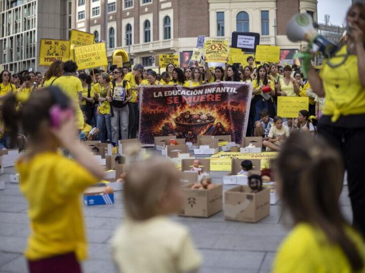 Las escuelas infantiles 0-3 afrontan este 7 de mayo una huelga estatal contra la precariedad y el abandono institucional