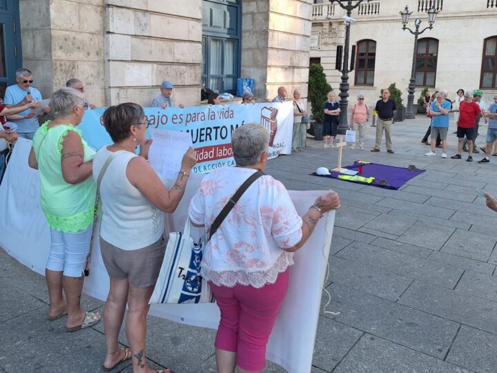 Trabajadoras y trabajadores cristianos de Burgos denuncia la “sangría” de la siniestralidad laboral: “Nadie debería perder la vida por trabajar”