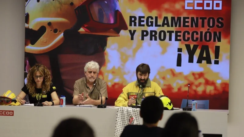 Bomberos forestales alertan de desprotección y falta de medios en plena campaña de incendios