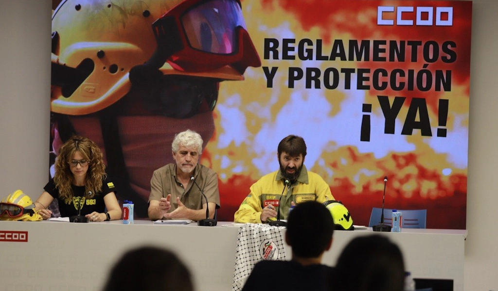Bomberos forestales alertan de desprotección y falta de medios en plena campaña de incendios
