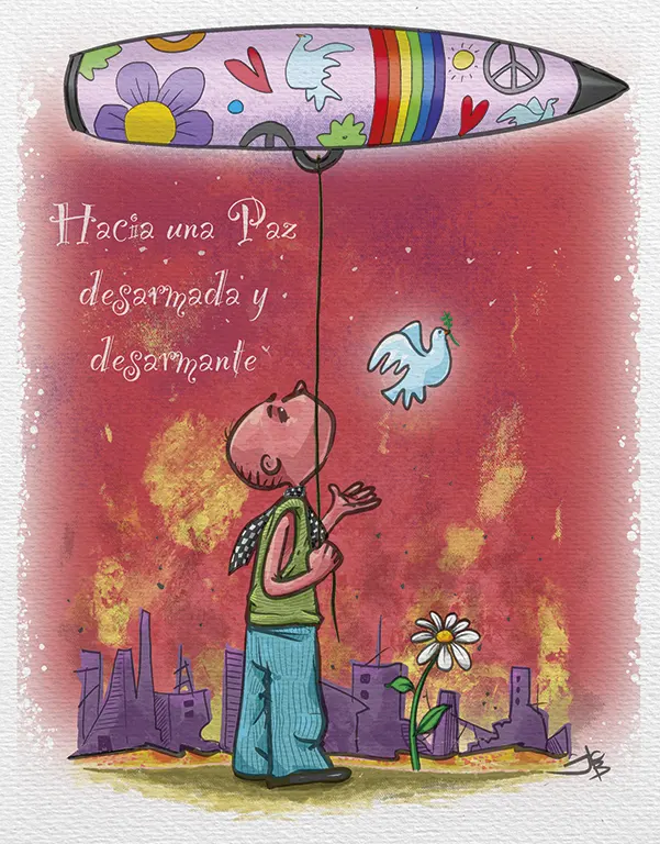 Hacia una paz desarmada y desarmante
