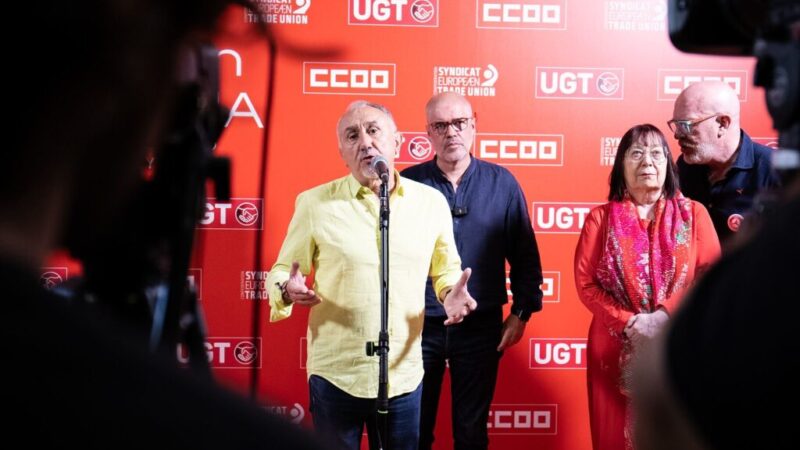 CCOO y UGT reclaman a la patronal un acuerdo para subir salarios y la acusan de alimentar sospechas sobre las bajas laborales