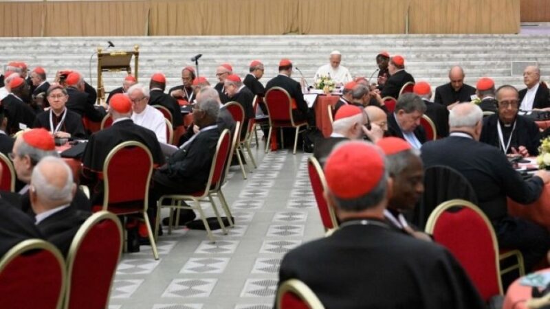 León XIV concluye el consistorio con una llamada a impulsar la paz y la Doctrina Social de la Iglesia