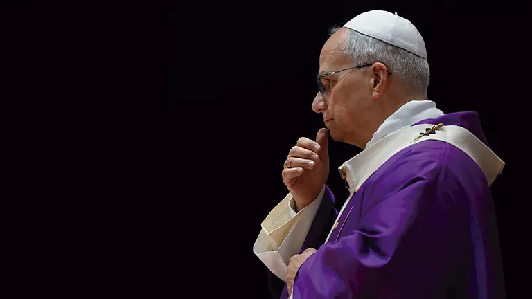 La visita del papa León XIV