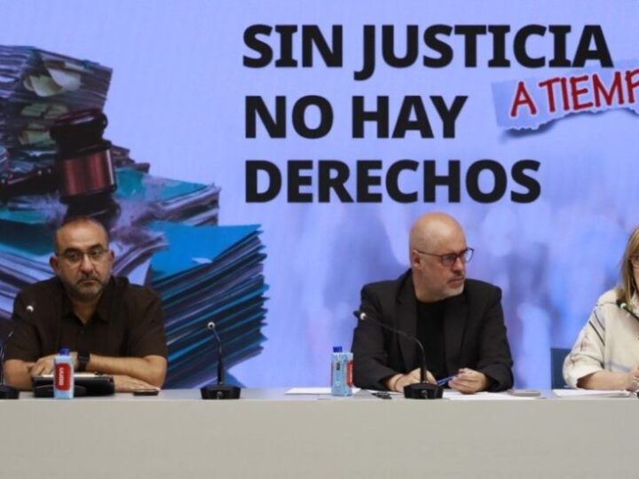 Unai Sordo: “La justicia tardía en el orden social puede dejar de ser justa”