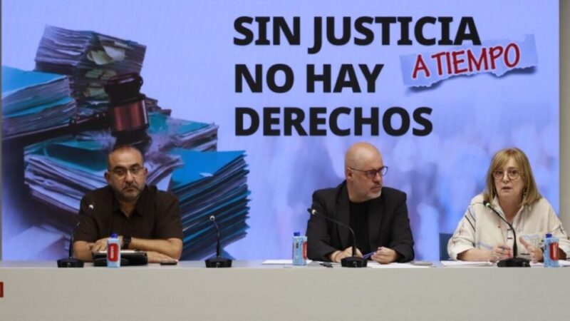 Unai Sordo: “La justicia tardía en el orden social puede dejar de ser justa”