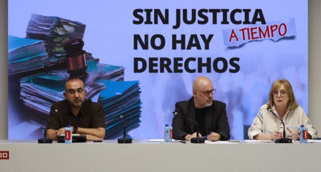 Unai Sordo: “La justicia tardía en el orden social puede dejar de ser justa”