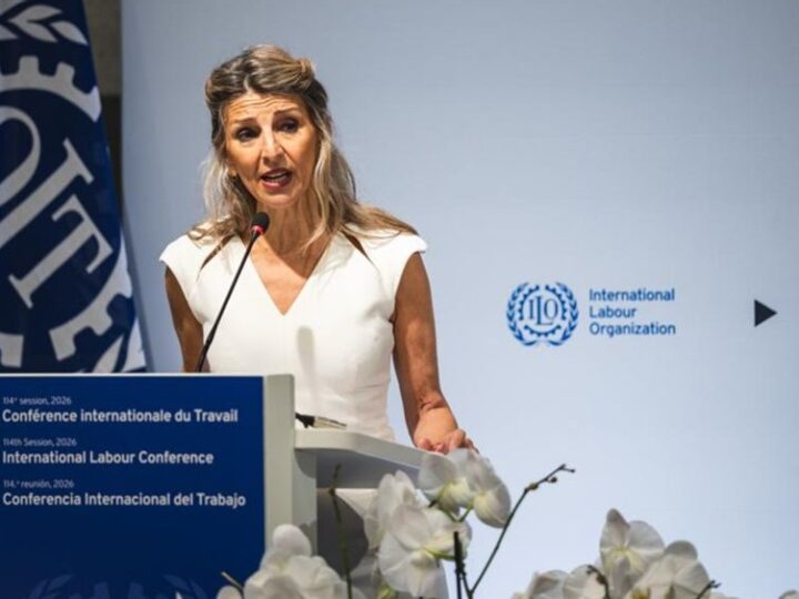 Yolanda Díaz en la OIT: “La inteligencia artificial debe diseñarse centrada en las personas y no solo en el rendimiento”