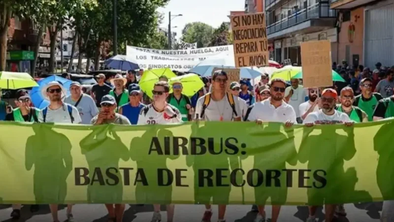 Airbus convoca una nueva reunión con los sindicatos después del rechazo al preacuerdo con CCOO