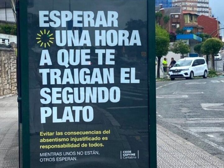 La campaña contra las bajas escala: CCOO exige a CEOE retirar una publicidad “grosera e insultante”