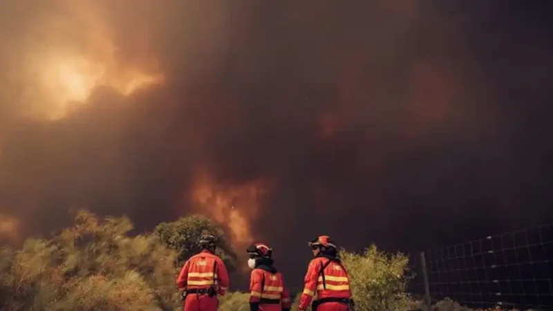 Última hora del mayor incendio de España