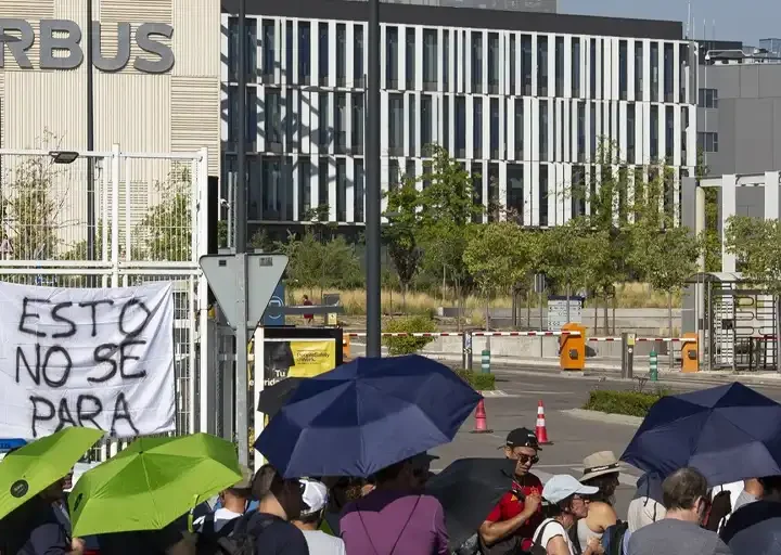 La plantilla de Airbus se moviliza por la recuperación del poder adquisitivo