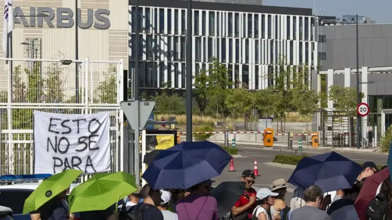 La plantilla de Airbus se moviliza por la recuperación del poder adquisitivo
