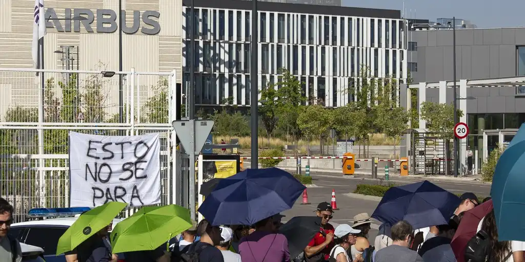 La plantilla de Airbus se moviliza por la recuperación del poder adquisitivo