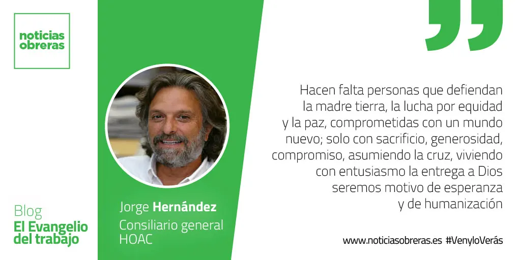 «El que quiera venirse conmigo que se niegue a sí mismo»