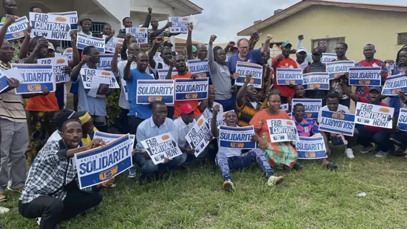 Liberia: Victoria sindical en Firestone | Adaptación al calor | Solidaridad sindical